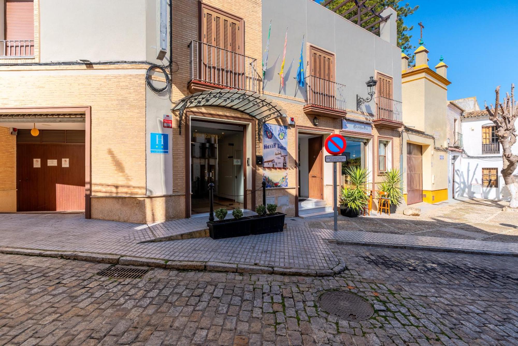 Hotel Hacienda Santa Barbara Castilleja de la Cuesta Exterior foto